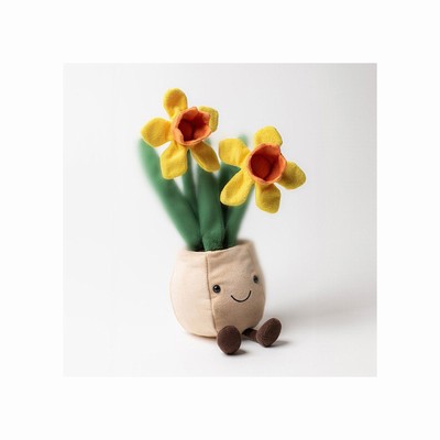 Jellycat Daffodil Pot New Zealand | DYXRS9463